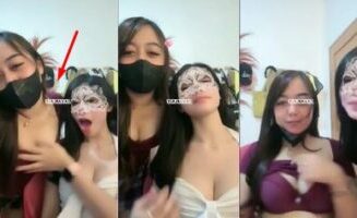 Joget Striptis Mita Duo Bestie Calon Lesbian Dream